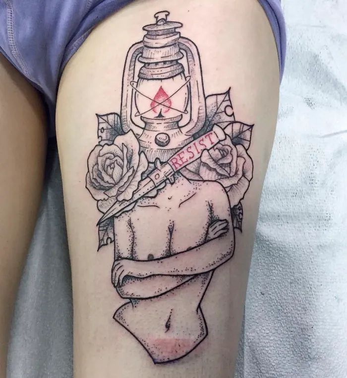 65 Strangely Beautiful Tattoos Of Headless Girls By Molly Jean