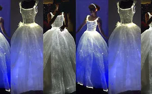 I Made This Couture Light Up Wedding Dress In Less Than A Week!