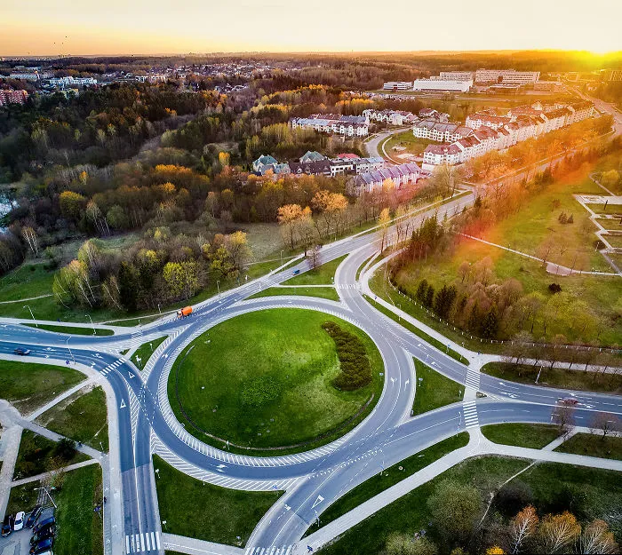 I Took Pictures Of All Roundabouts In Vilnius
