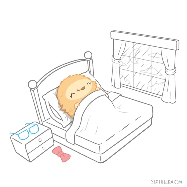 Meet Slothilda! Illustrator Fights With His Inner Sloth By Creating Adorable Sloth Comics