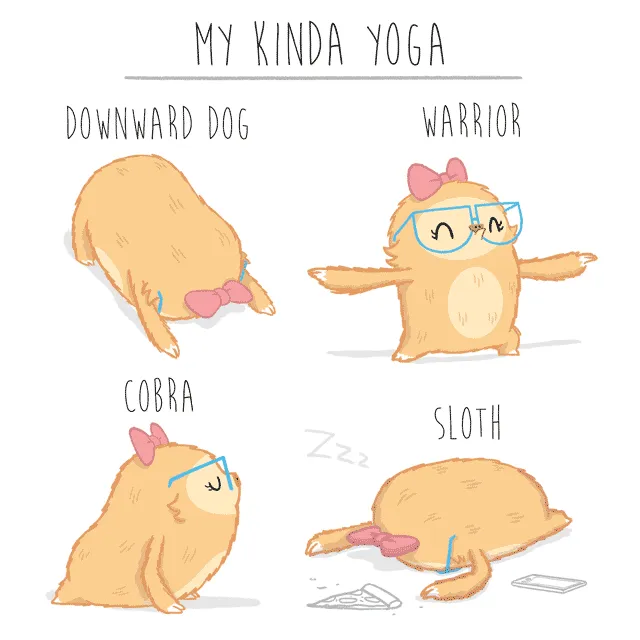 Meet Slothilda! Illustrator Fights With His Inner Sloth By Creating Adorable Sloth Comics