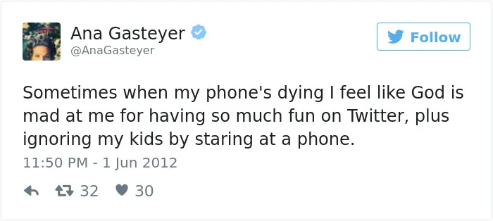61 Funny Parenting Tweets By Ana Gasteyer