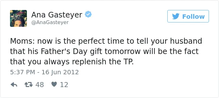 61 Funny Parenting Tweets By Ana Gasteyer
