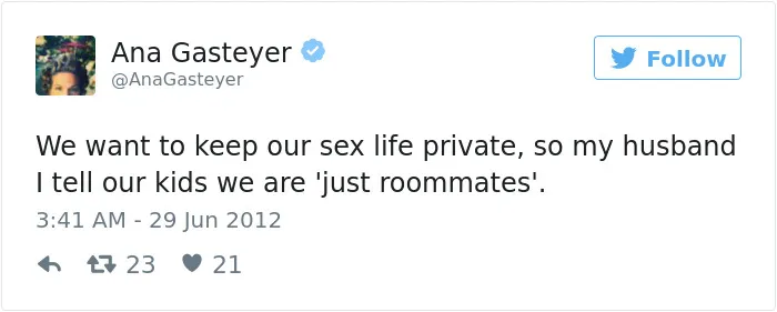 61 Funny Parenting Tweets By Ana Gasteyer