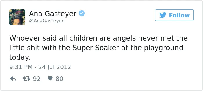61 Funny Parenting Tweets By Ana Gasteyer