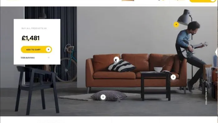 How We Translated Ikea's Offline Experience Into The Concept Of A Seamless Online App