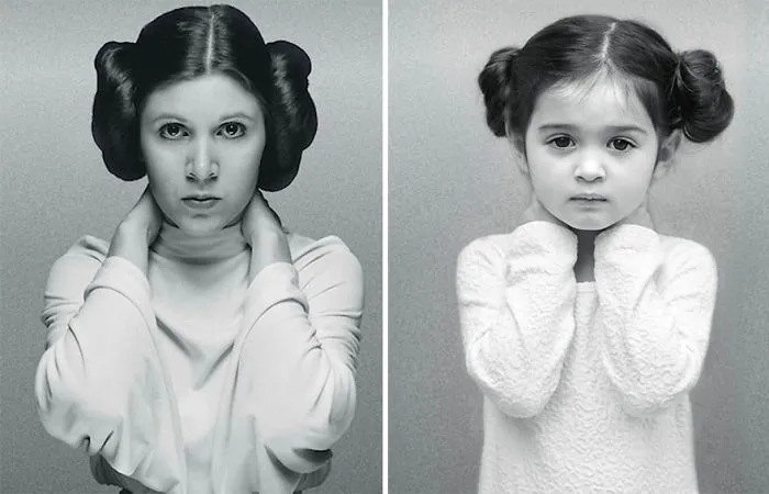 Carrie Fisher And Scout