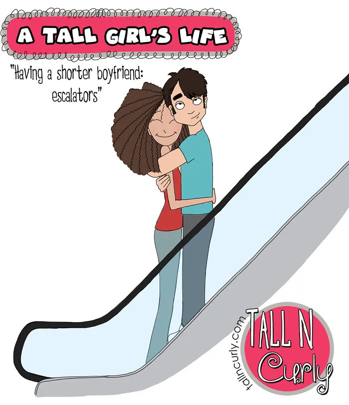 25 Problems I Face When Being A Tall And Curly-Haired Girl