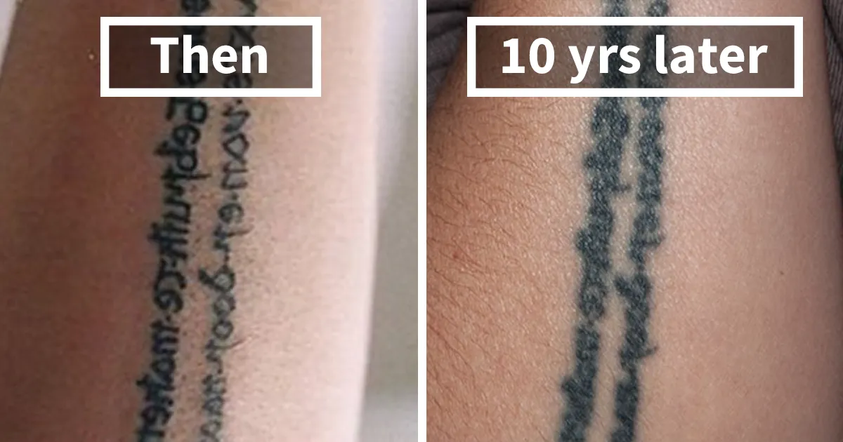 Thinking About A Tattoo? These 35 Pics Show How Tattoos Age Over Time