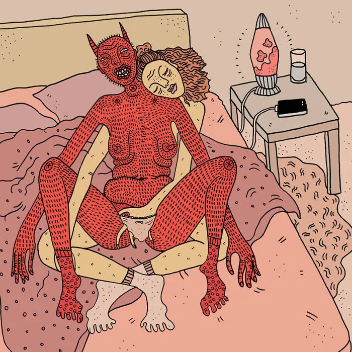 40 Honest Illustrations Of Modern Women And Their Demons By Polly Nor (NSFW)