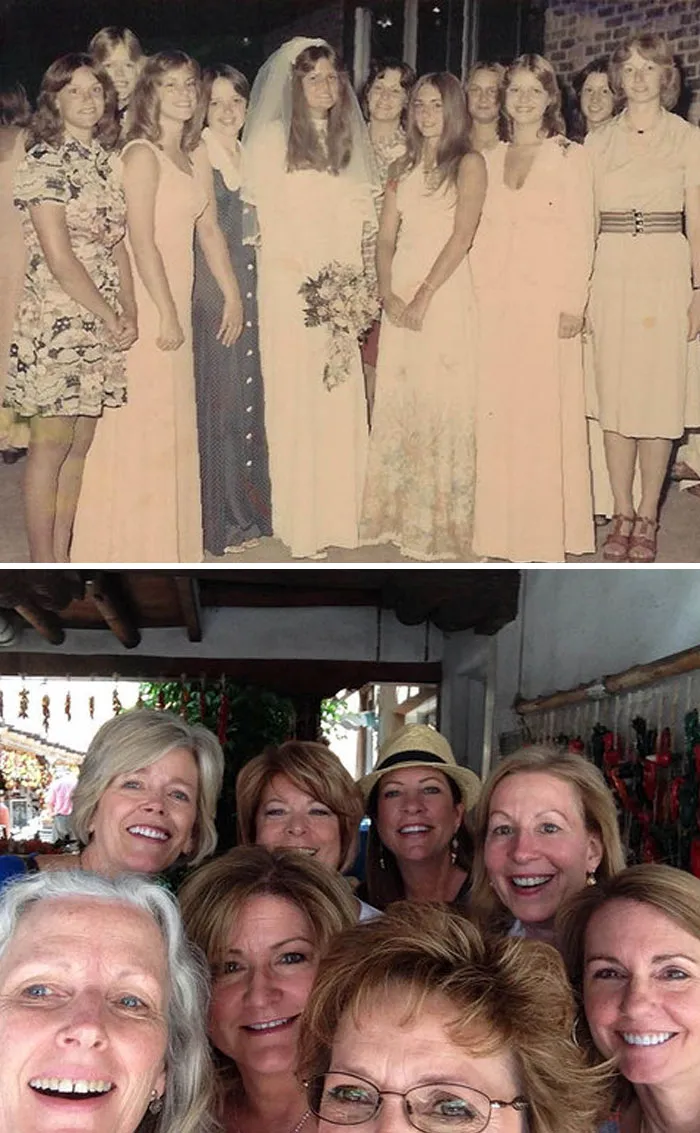 Amigas durante más de 50 años