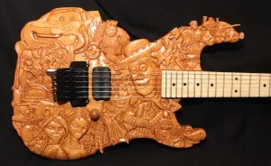 I Spent 200+ Hours To Make A "Pixar Guitar" Featuring Characters From Every Movie They've Ever Made