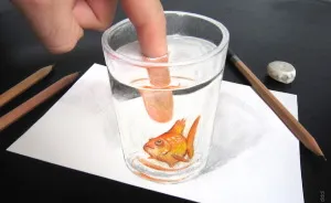Italian Artist Brings His 3D Drawings To Life By Making Them Leap Off The Paper