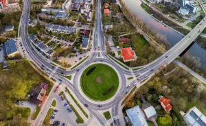 I Took Pictures Of All Roundabouts In Vilnius