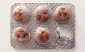 Unsettling Baby Carving Sculptures By Qixuan Lim
