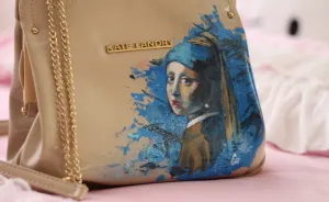 My Purse Had A Stain And I Decided To Paint On It