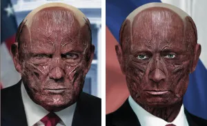 We Removed The Skin From World Leaders' Faces To Look Behind What Separates Us
