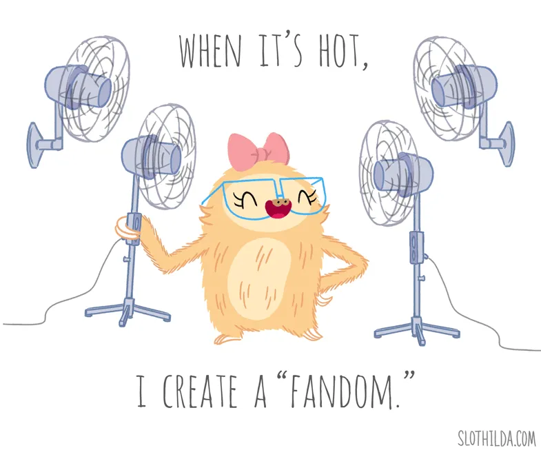Meet Slothilda! Illustrator Fights With His Inner Sloth By Creating Adorable Sloth Comics