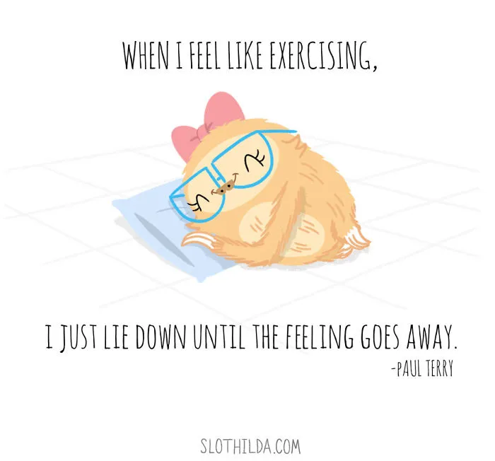 Meet Slothilda! Illustrator Fights With His Inner Sloth By Creating Adorable Sloth Comics