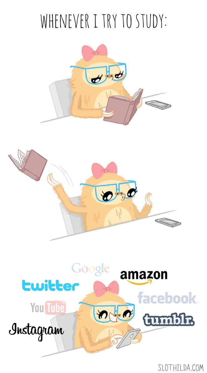 Meet Slothilda! Illustrator Fights With His Inner Sloth By Creating Adorable Sloth Comics