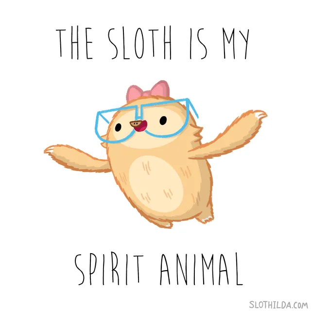 Meet Slothilda! Illustrator Fights With His Inner Sloth By Creating Adorable Sloth Comics