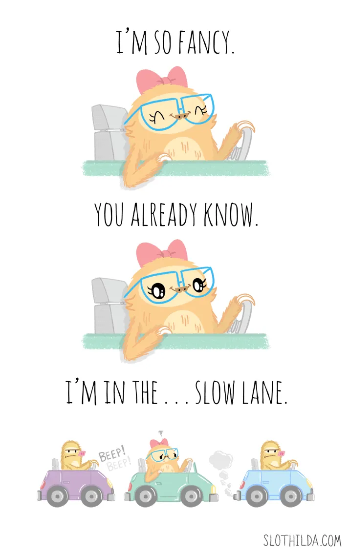 Meet Slothilda! Illustrator Fights With His Inner Sloth By Creating Adorable Sloth Comics