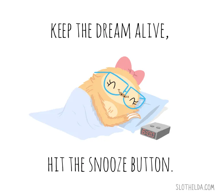 Meet Slothilda! Illustrator Fights With His Inner Sloth By Creating Adorable Sloth Comics