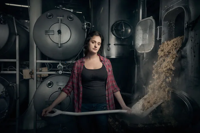 Christina Burris, cervecera y dueña de la fábrica de cerveza St. Benjamin en Philadelphia