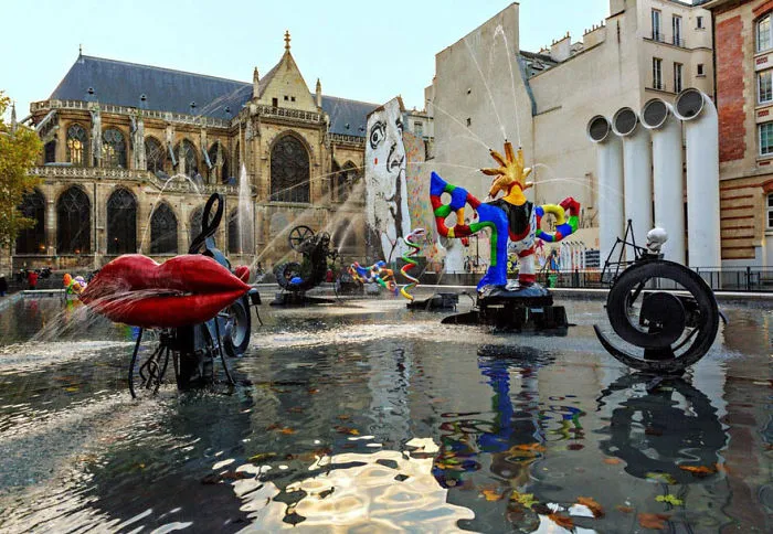 Fuente Stravinsky, París, Francia