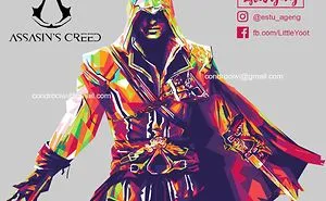 A 12 Year Old Student Never Think That His Wpap Painting Creation With Adobe Photoshop Becomes Viral And So Public Talks