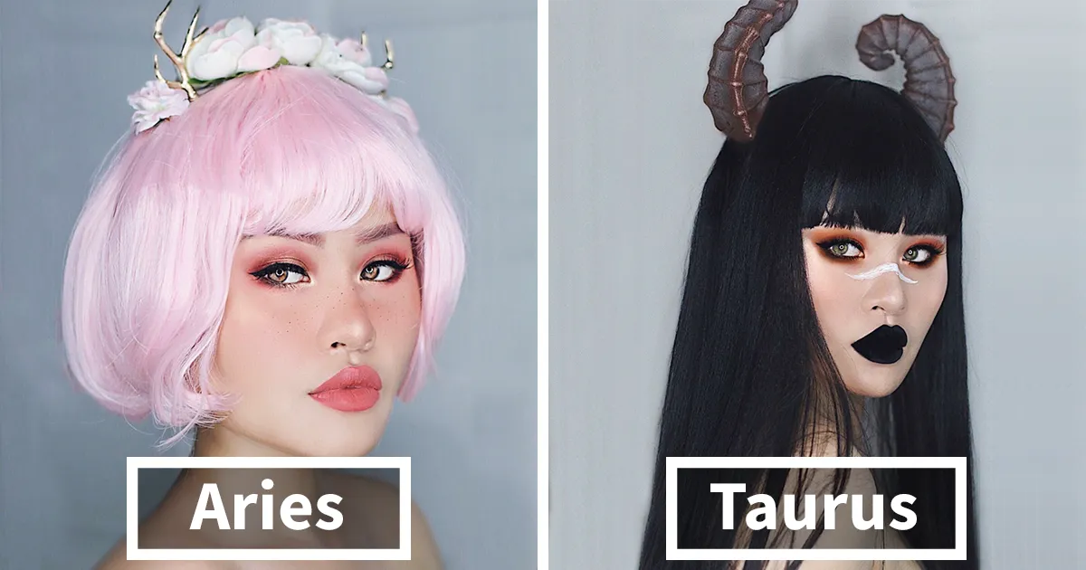 I Created 12 Makeup Looks According To Your Zodiac Signs