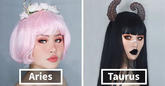 I Created 12 Makeup Looks According To Your Zodiac Signs