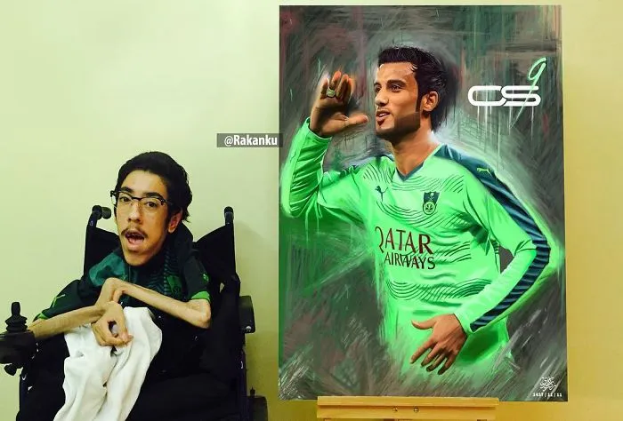 Artist Proves That Disability Is Not A Limit By Creating These Realistic Paintings