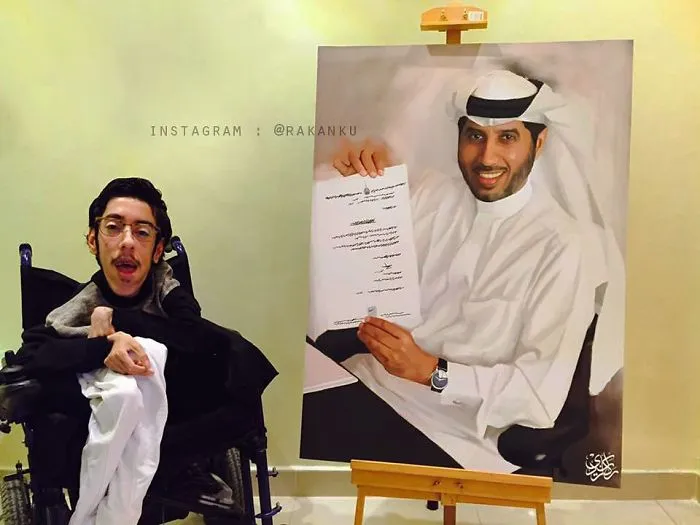 Artist Proves That Disability Is Not A Limit By Creating These Realistic Paintings