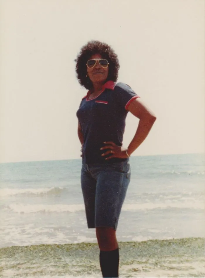 My Mom At 30 In Sicily 84' , On Remote Assignment While In Us Airforce.