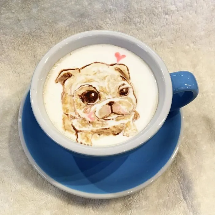 I'm A Barista From Korea Who Creates Art On Coffee