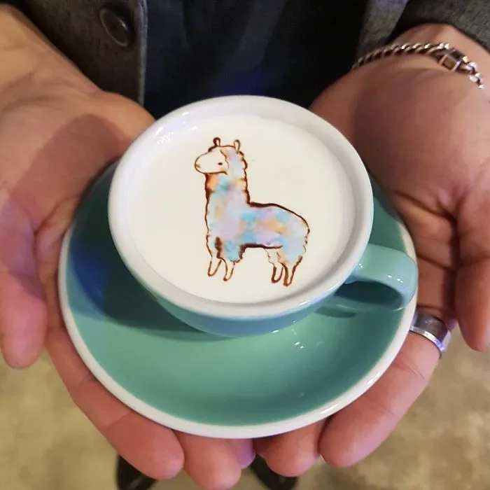 I'm A Barista From Korea Who Creates Art On Coffee