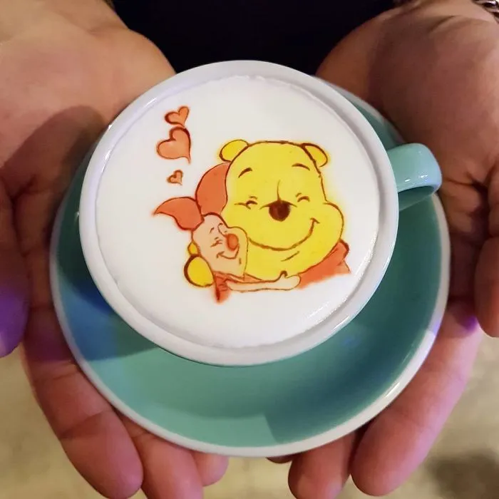 I'm A Barista From Korea Who Creates Art On Coffee