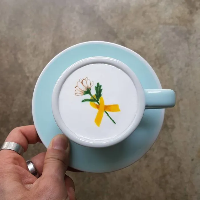 Soy un barista de Corea que crea arte sobre el café