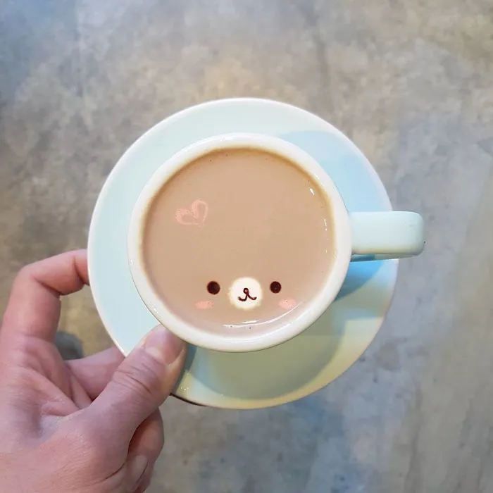 I'm A Barista From Korea Who Creates Art On Coffee