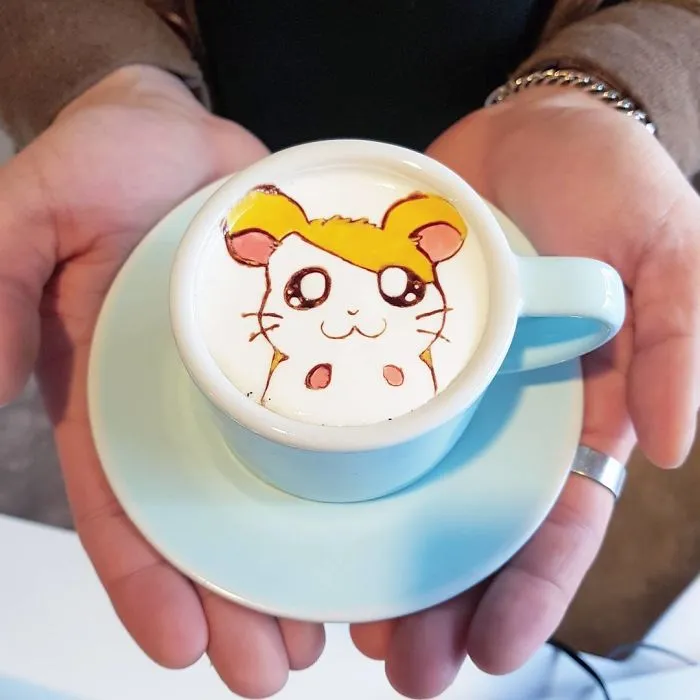 I'm A Barista From Korea Who Creates Art On Coffee