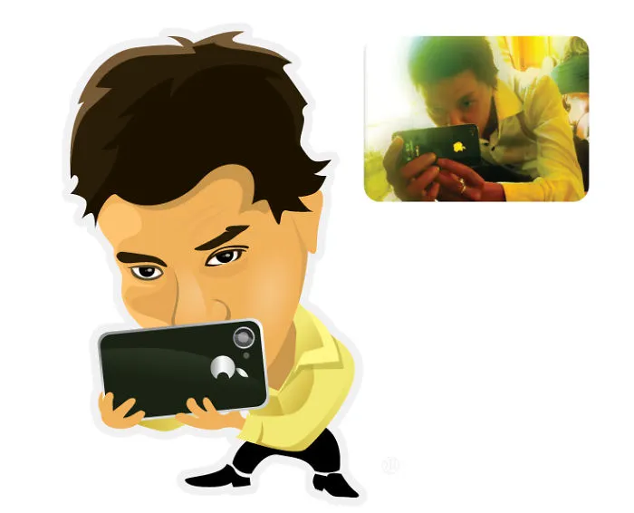 I Turn People Into Cartoons When I'm Bored