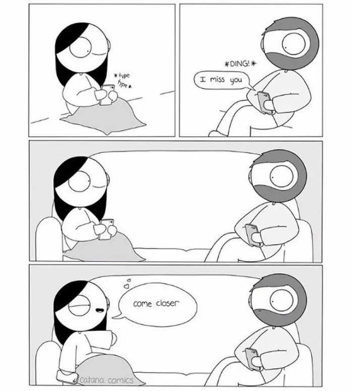 Girlfriend Secretly Illustrates Everyday Life With Her Bf, He Uploads Comics Online And They Go Viral (New Pics)