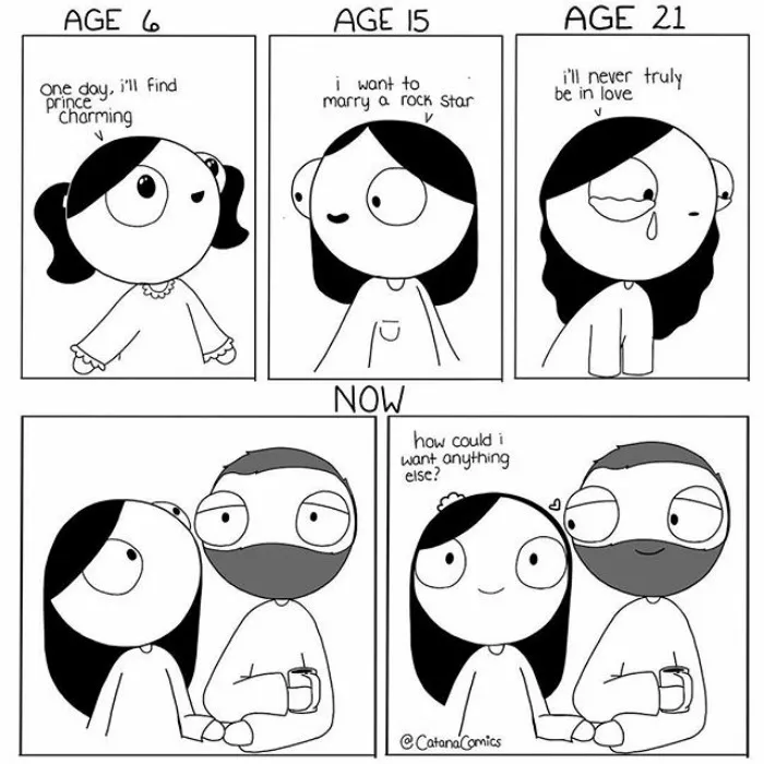 Girlfriend Secretly Illustrates Everyday Life With Her Bf, He Uploads Comics Online And They Go Viral (New Pics)