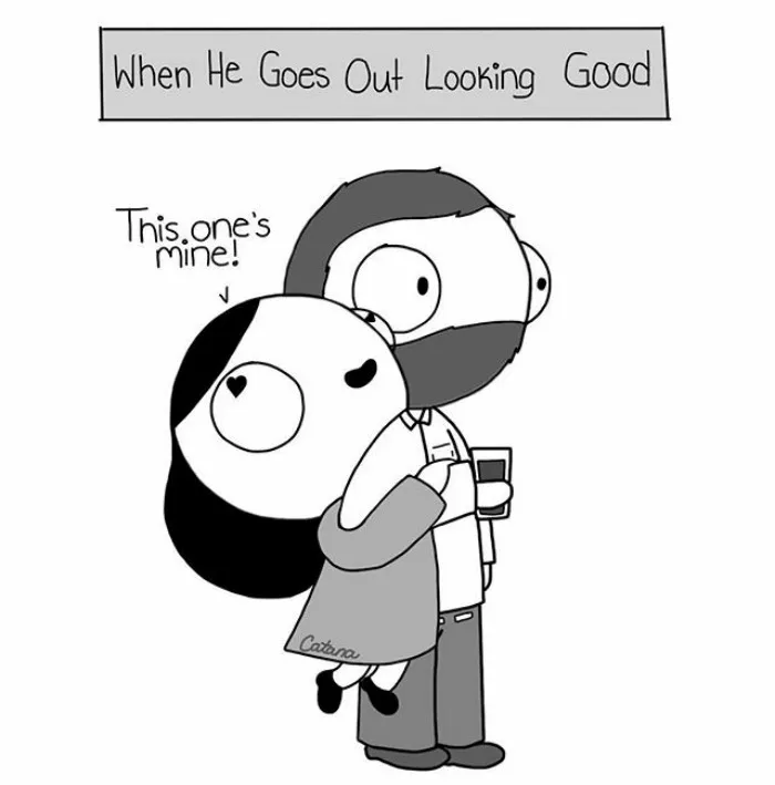 Girlfriend Secretly Illustrates Everyday Life With Her Bf, He Uploads Comics Online And They Go Viral (New Pics)