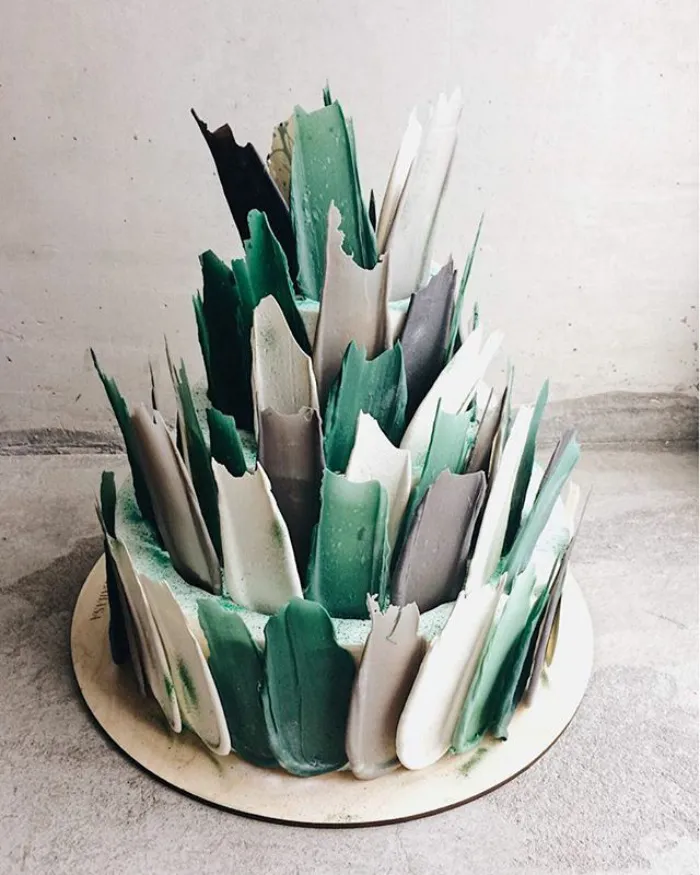 Estas tartas con "brochazos" procedentes de Rusia están conquistando instagram