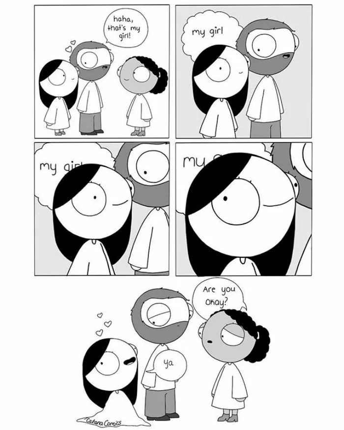 Girlfriend Secretly Illustrates Everyday Life With Her Bf, He Uploads Comics Online And They Go Viral (New Pics)
