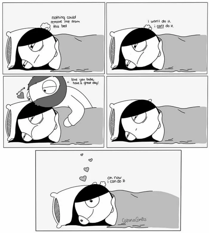 Girlfriend Secretly Illustrates Everyday Life With Her Bf, He Uploads Comics Online And They Go Viral (New Pics)