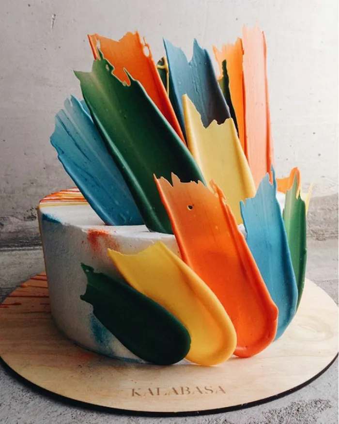 'Brushstroke' Cakes From Russia Are Taking Over Instagram