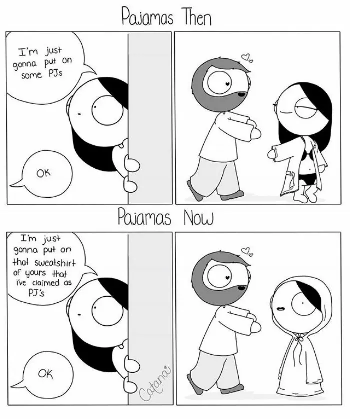 Girlfriend Secretly Illustrates Everyday Life With Her Bf, He Uploads Comics Online And They Go Viral (New Pics)